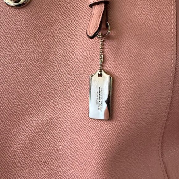 Coach Large Peony Pink LargeTote - Picture 2 of 7